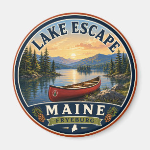 Íman Ímã Redondo Lake Escape Fryeburg Maine