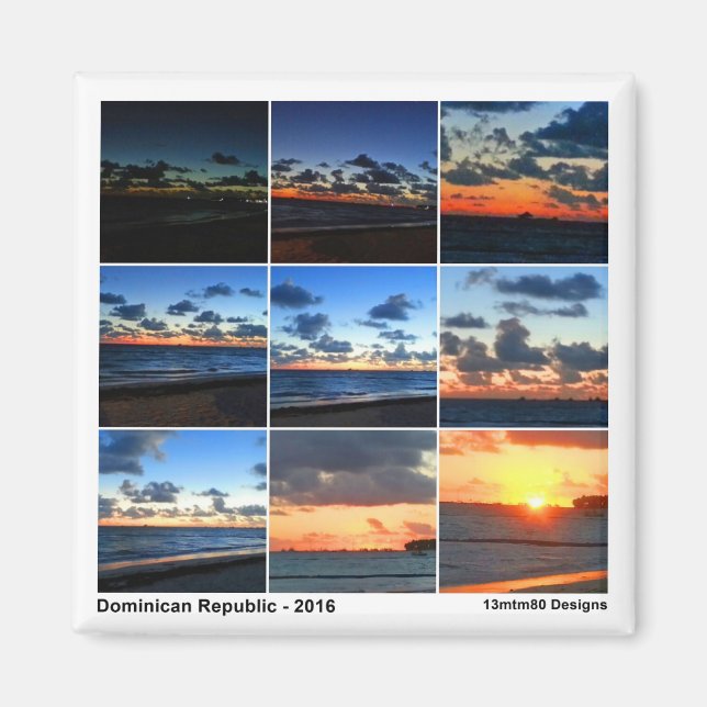 Íman Ímã - República Dominicana (Frente)