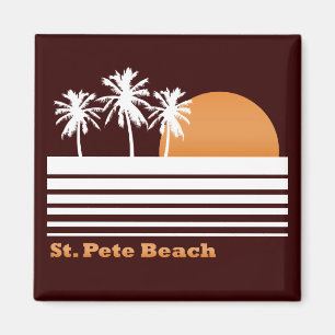 Íman Ímã retro da praia de Pete da rua
