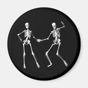 Íman Ímã retro de dança dos esqueletos