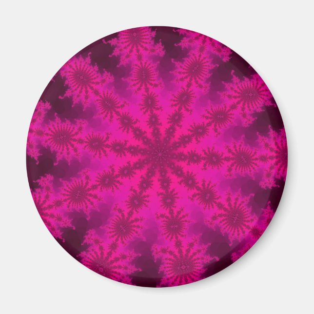 Íman Ímã Rosa Decasteer (Frente)