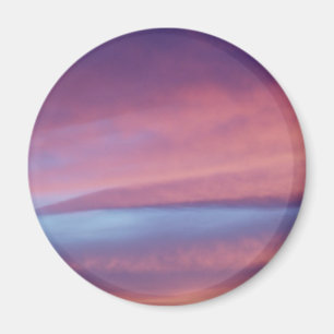 Íman Ímã roxo cor-de-rosa do céu
