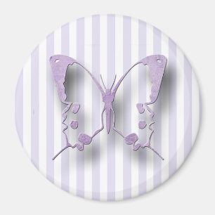 Íman Ímã roxo da borboleta da lavanda