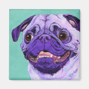 Íman Ímã roxo do Pug