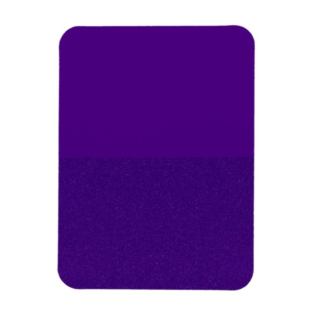 Íman Ímã Roxo Split Matte & Glitter – Personalizável (Vertical)