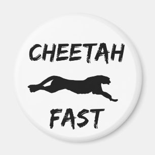 Íman Ímã Running engraçado rápido da chita