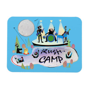 Íman ímã RushCamp de 3x4 Frig!