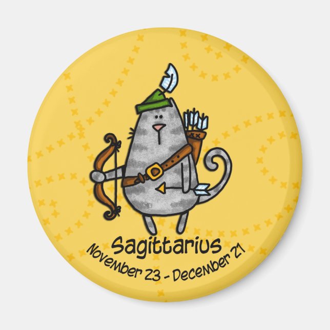 Íman imã sagitário (Frente)