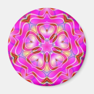 Íman Ímã sagrado da geometria da mandala da flor do