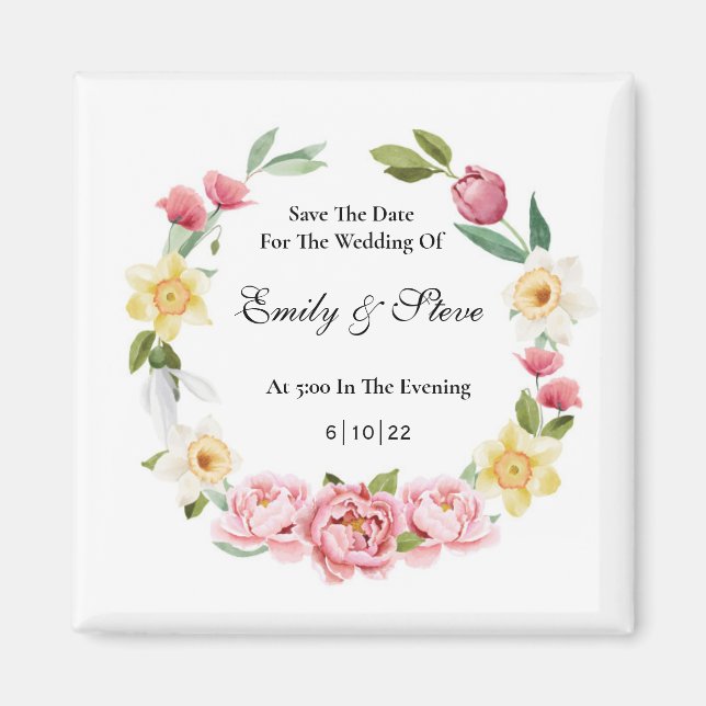 Íman Imã salve a data (Frente)