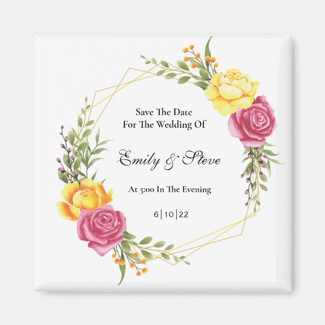 Íman Imã salve a data (Frente)