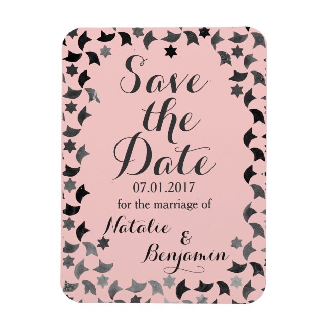 Íman Imã salve a data | Cor Personalizada (Vertical)