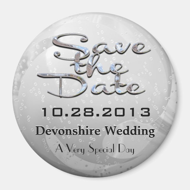 Íman Imã salve a data de diversão (Frente)