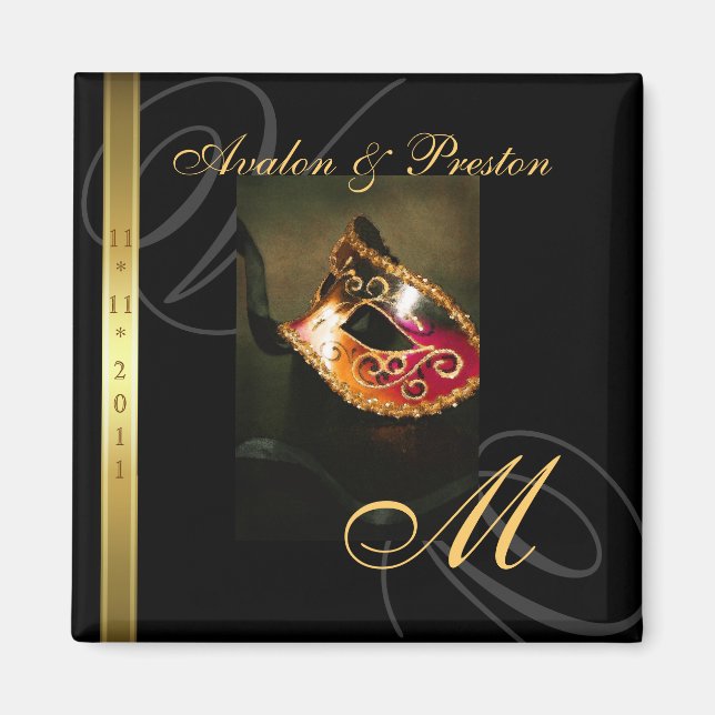 Íman Imã salve a data de máscara de Mascarada de espira (Frente)