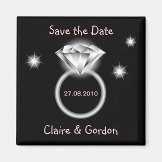 Íman Imã salve a data do Anel Bling