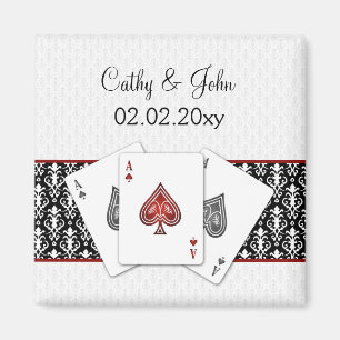 Íman Imã salve a data do casamento de Vegas