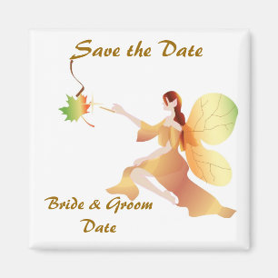 Íman Imã salve a data do casamento outono