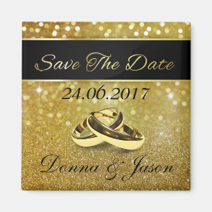 Íman Imã salve a data dos Anéis de Casamento de Liter