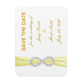 Íman Imã salve a data Infinita de Diamante Amarelo