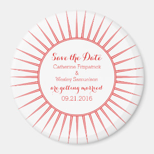 Íman Imã salve a data Retroativa Red Deco