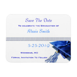 Íman Imã salve o dia - Boné de formatura azul