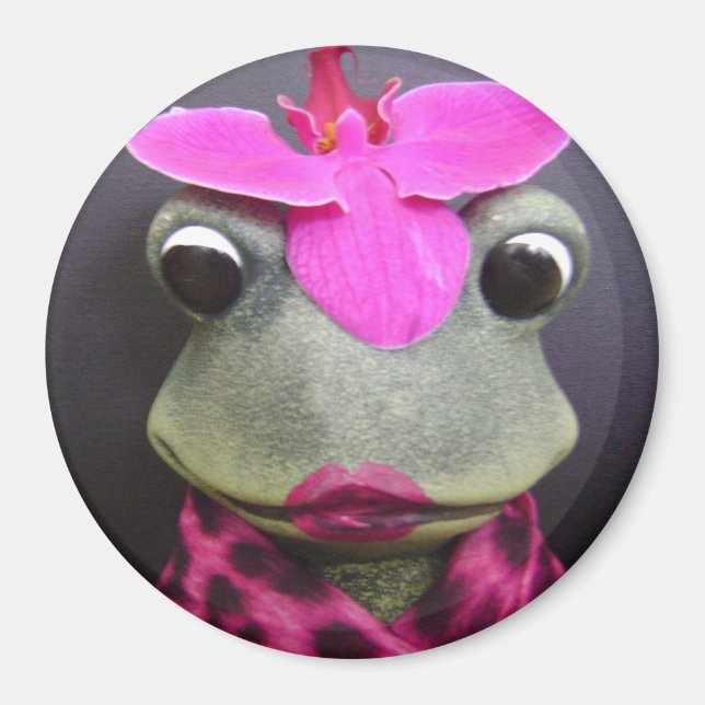 Íman ímã sapo francês (Frente)