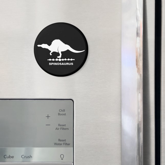 Íman Ímã Silhueta de Dinossauro Spinosaurus (In Situ (Fridge))
