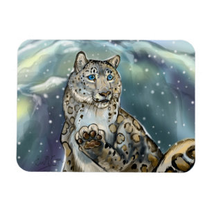 Íman imã Snow Leopard~