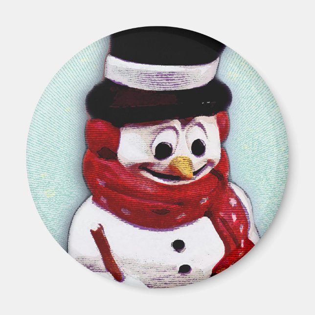 Íman ímã Snowman (Frente)