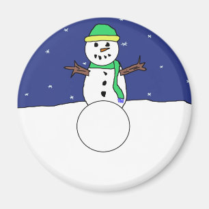 Íman ímã Snowman
