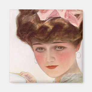 Íman Ímã sorvendo do chá