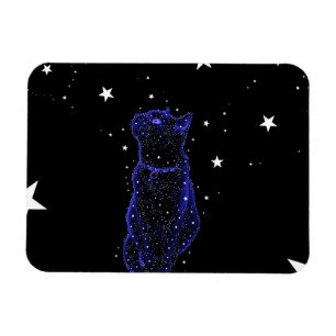 Íman Ímã Stargazing do gato