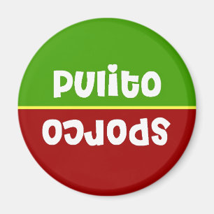 Íman Ímã sujo limpo italiano da máquina de lavar lou