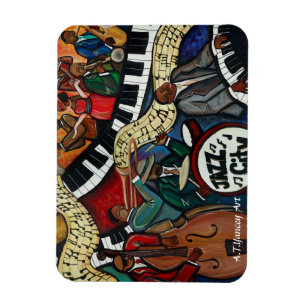 Íman Ímã superior de Flexi da cidade do jazz