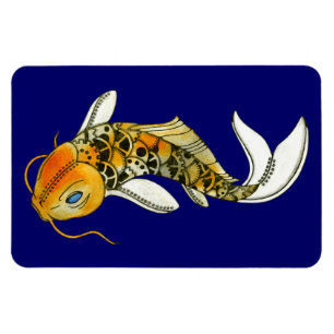 Íman Ímã superior de Steampunk Koi Flexi