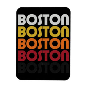 Íman Ímã superior retro de Boston Flexi do vintage
