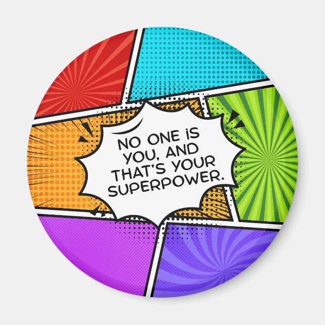 Íman Ímã Superpoder (Frente)