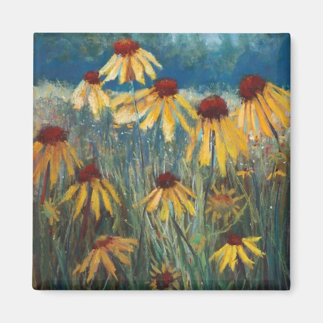 Íman ímã Susan de olhos castanhos (Frente)