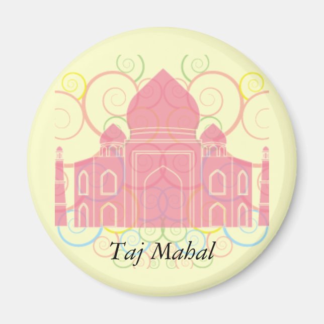 Íman ímã tajmahal (Frente)