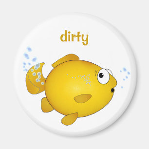 Íman ímã tooting da máquina de lavar louça dos peix