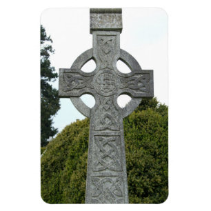 Íman Ímã transversal de pedra celta irlandês de Flex