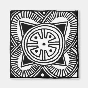 Íman Ímã tribal africano do design
