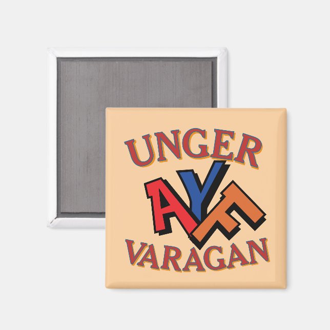 Íman Ímã Unger Varagan (Front/Back)