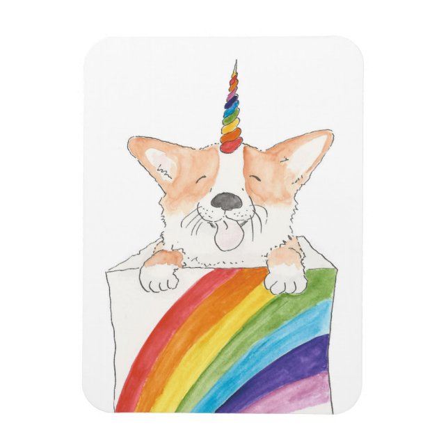 Íman ímã Unicorgi (Vertical)