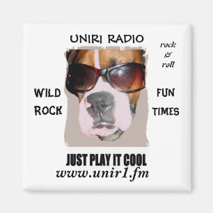 ÍMAN ÍMÃ UNIR1 DE RÁDIO COM CABEÇA DO PUGILISTA