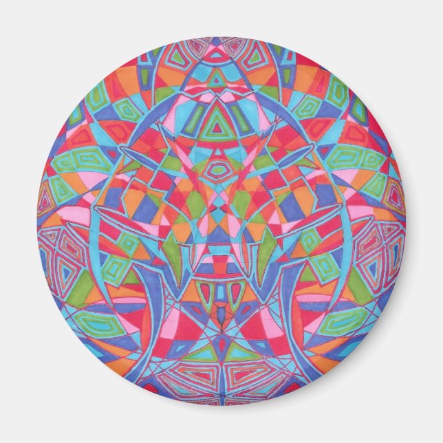 Íman ímã Urus Fret mandala (Frente)