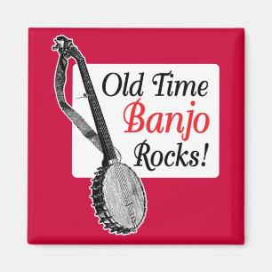 Íman Ímã velho do banjo do tempo