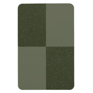 Íman Ímã Verde Musgo de Grade Texturizada – Personalizá
