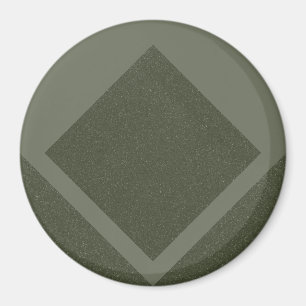 Íman Ímã Verde Musgo Diamond Edge