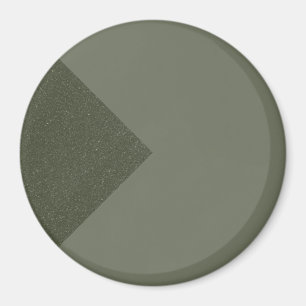 Íman Ímã Verde Musgo Moderno da Flecha